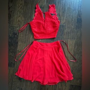 2 piece set size 1/2 bought from Dillards.